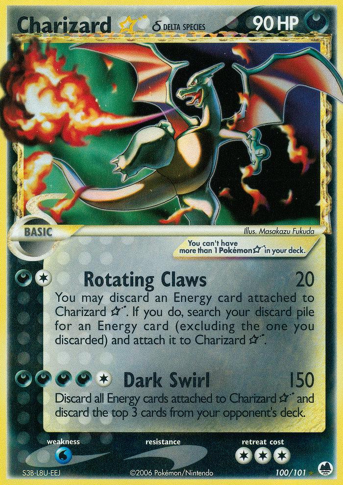 Charizard Gold Star (EX Dragon Frontiers, 2006)