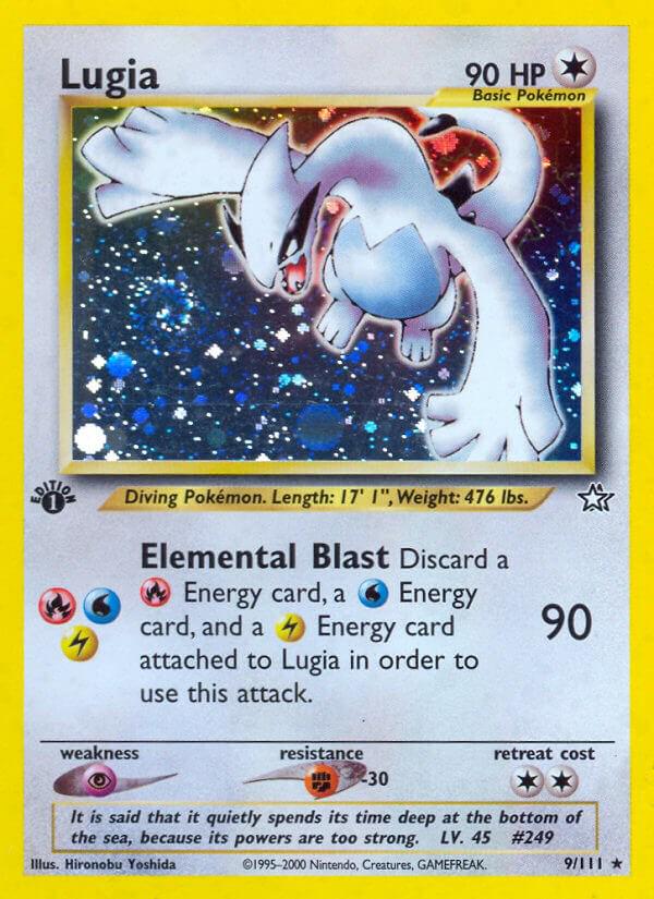 Lugia Neo Genesis 1st Edition