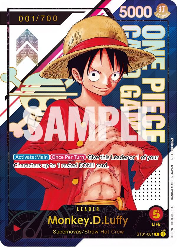 Monkey D. Luffy (Leader) Serialized