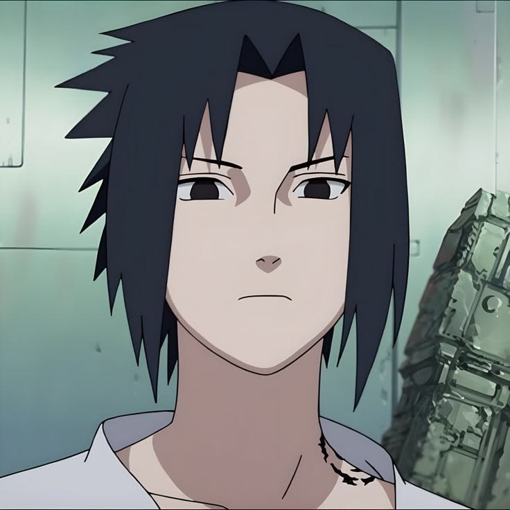 PP anime cowok cuek Sasuke Uchiha