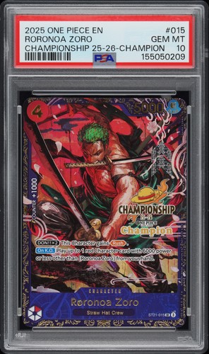 Roronoa Zoro (Championship 25-26, Juara 1)