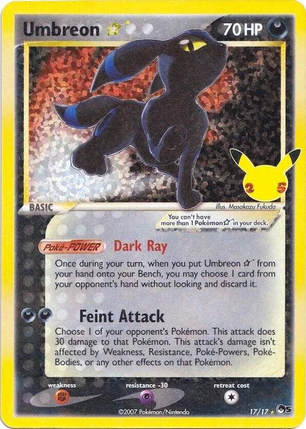 Umbreon Gold Star