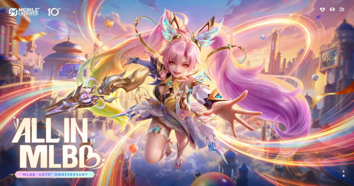 Cara Dapat Skin Gratis MLBB 10th Anniversary Nana, Chou, dan Layla