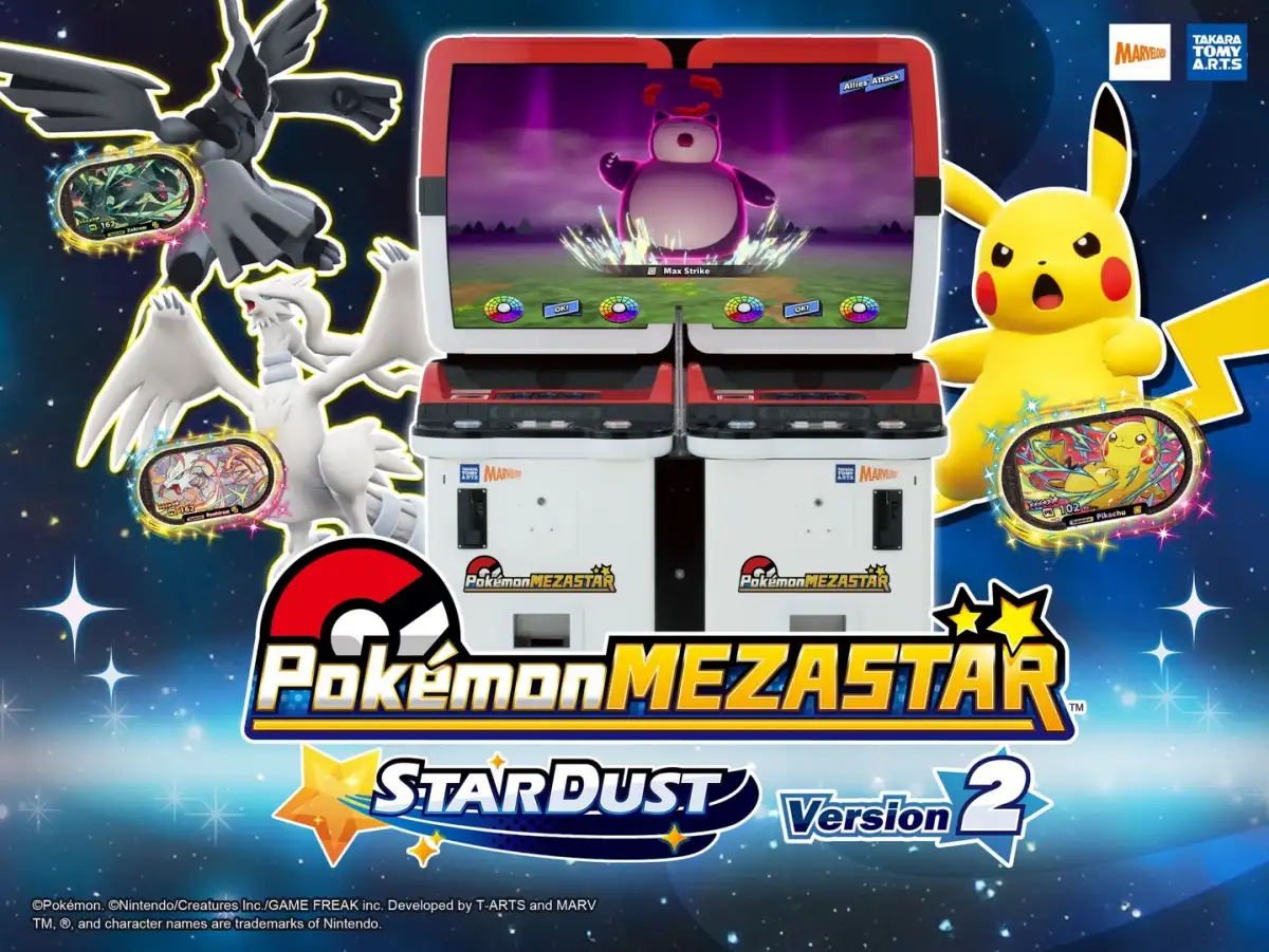 Daftar Mezatag Pokemon Mezastar StarDust Version 2 Lengkap dengan Kodenya