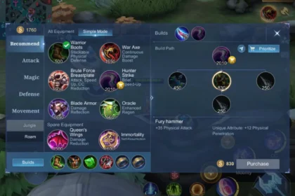 ML item shop