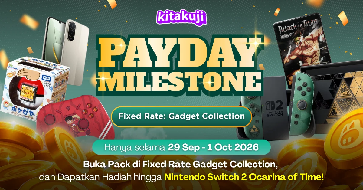 Promo Kitakuji Payday Milestone