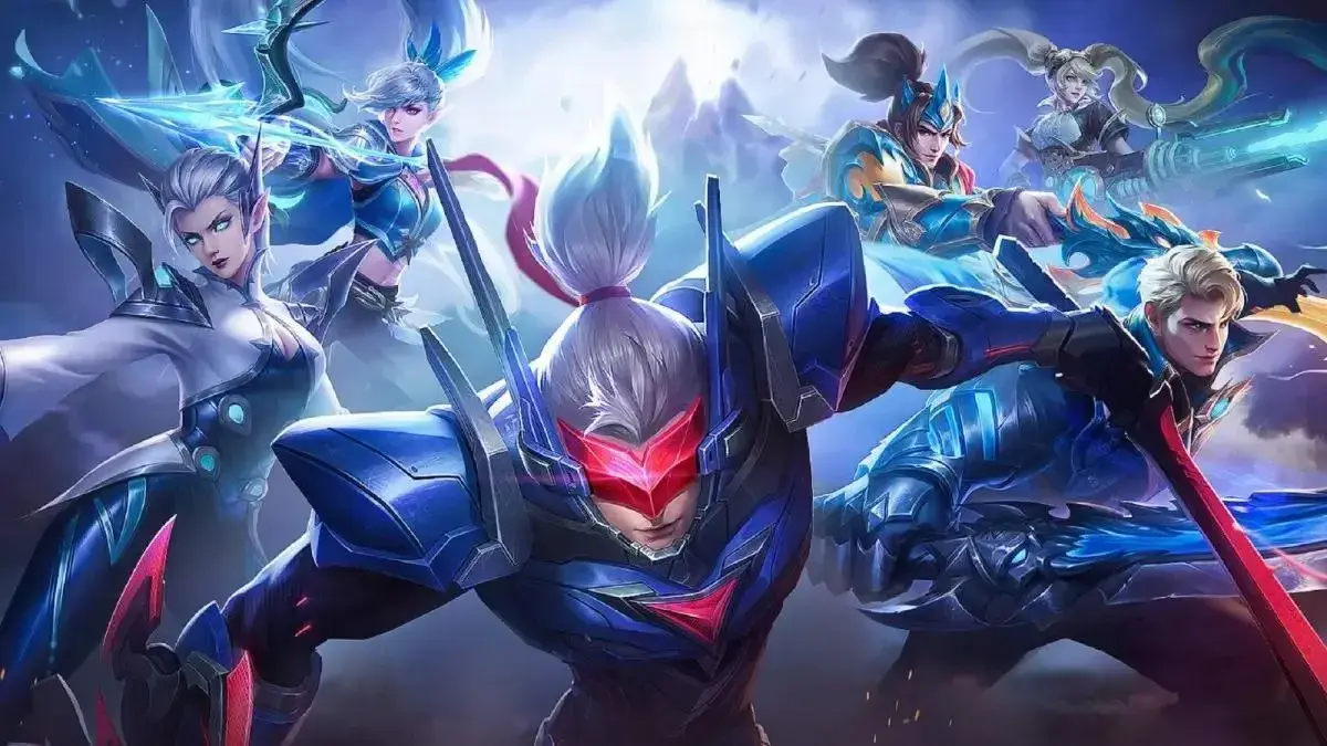 Kolase ikon hero Mobile Legends