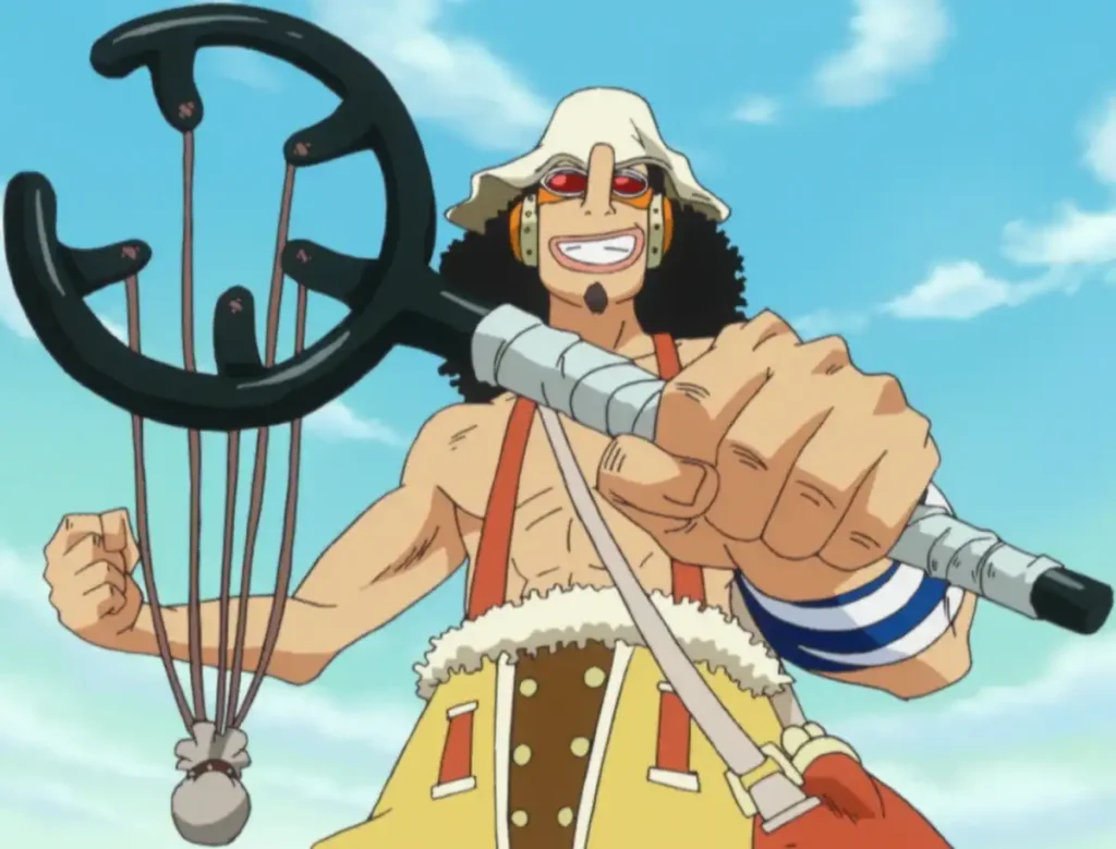Usopp dengan ketapel Kabuto